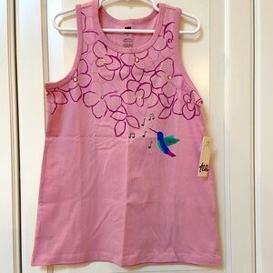 NWT Tea Collection Hummingbird Tank Top